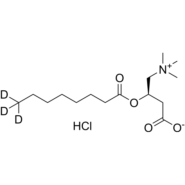 L-Octanoylcarnitine-d3 hydrochloride 1297271-48-7